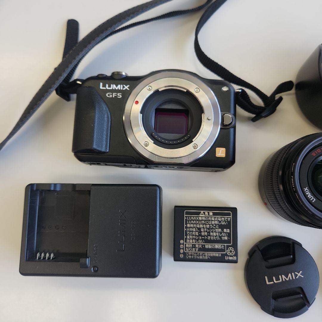 LUMIX DMC-GF5WA ミラーレス一眼デジタルカメラ 一式