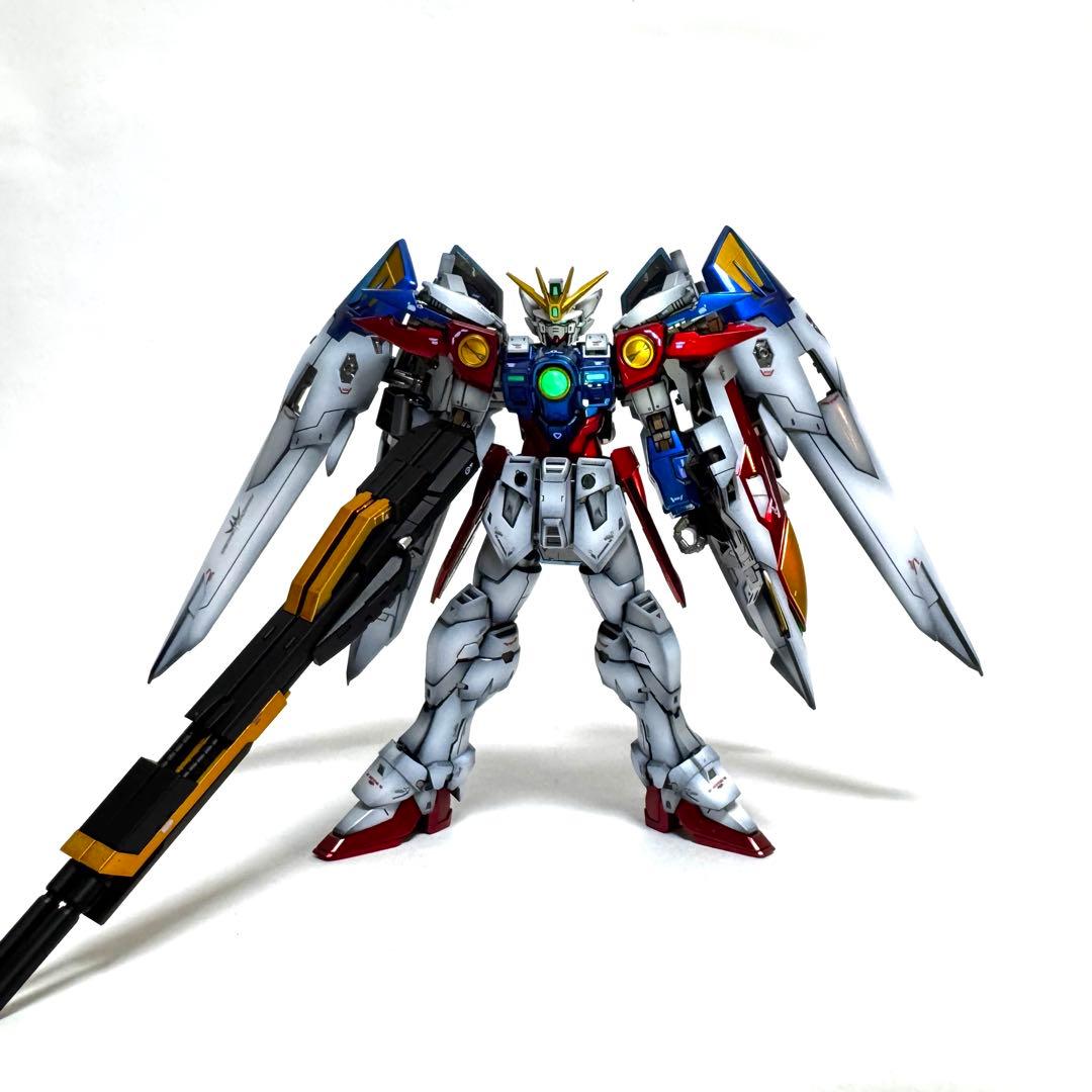 RG ウイングガンダムゼロ 塗装済み完成品 ガンプラ 3