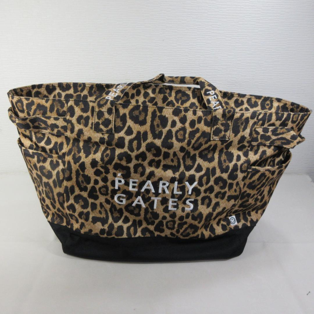 美品：パーリーゲイツ レオパード柄ロッカーバッグ Amazon.co.jp: [パーリーゲイツ] ユニセックス ロッカーバッグ