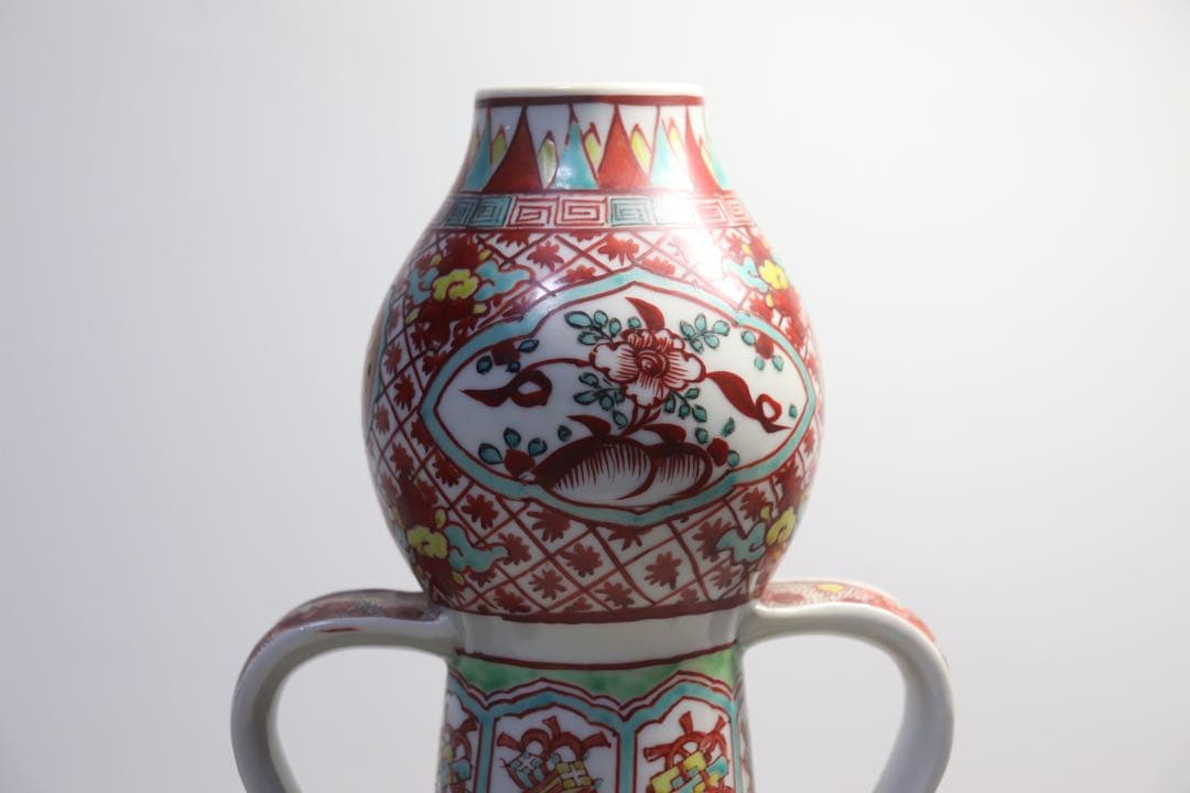 時代 九谷焼瓢箪扁瓶 万暦九谷 送料込み0503 - メルカリ