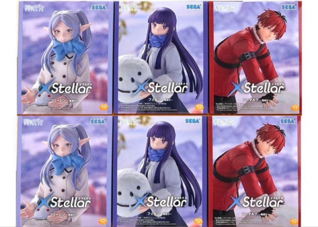 葬送のフリーレン XStellar 雪遊び 3種6体セット - メルカリ