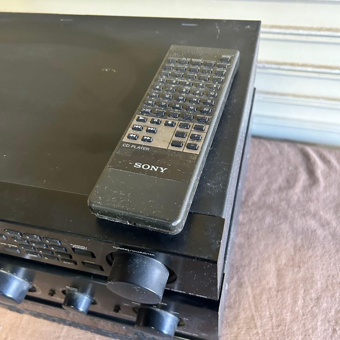 CL13☆SONY☆ CDプレーヤー アンプ victor チューナー 3点