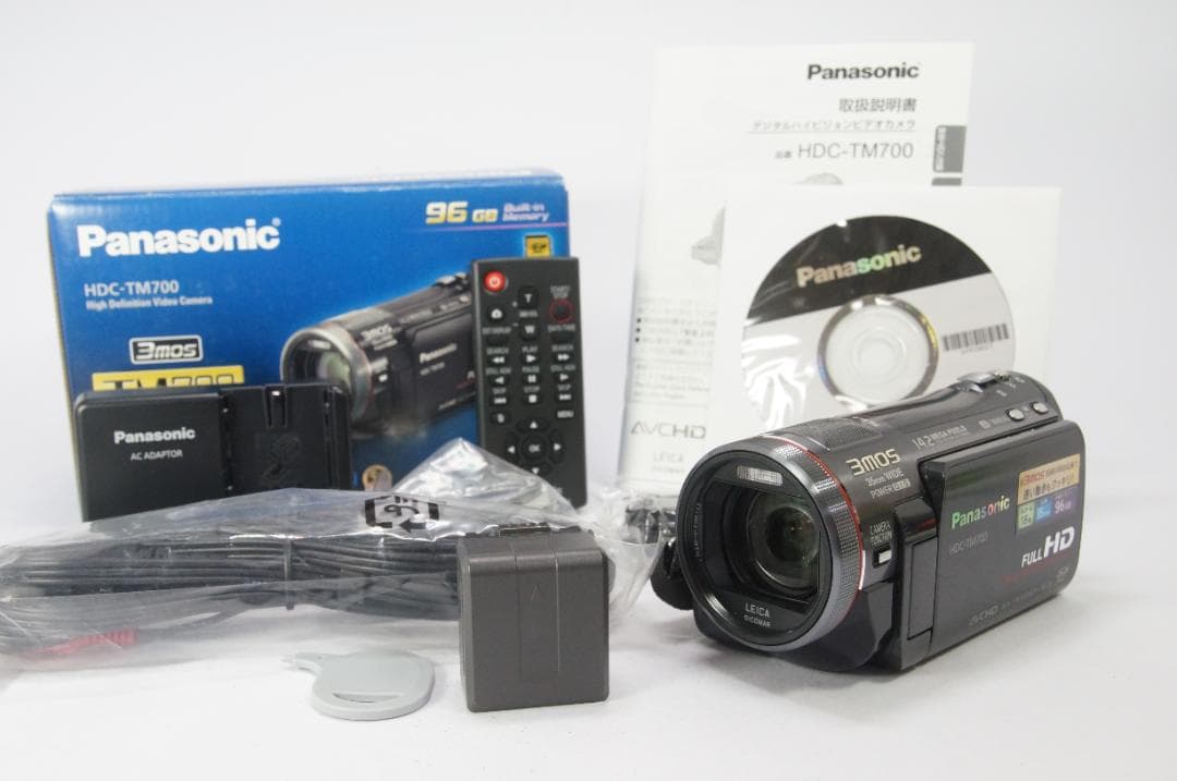 【ほぼ未使用】Panasonic ビデオカメラ HDC-TM700 ブラック Panasonic（パナソニック） 【中古】Panasonic HDC-TM700 デジタル