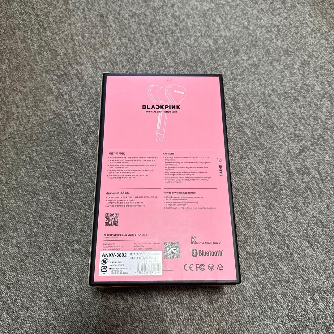 BLACKPINK VER3 LIGHT STICK ブラックピンク ペンライト - メルカリ