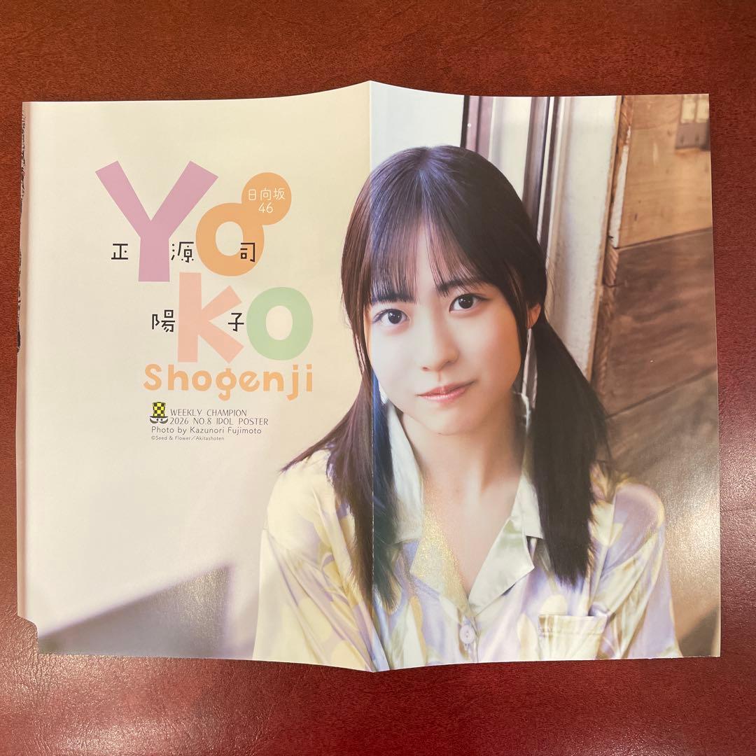 日向坂46 正源司陽子 ポスター、グラビア、応募券、表紙 - メルカリ