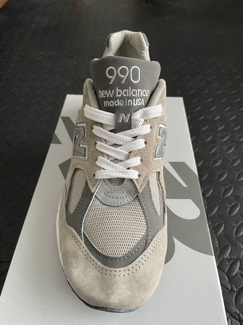 New Balance M990 GY2 V2 グレー 26.5cm