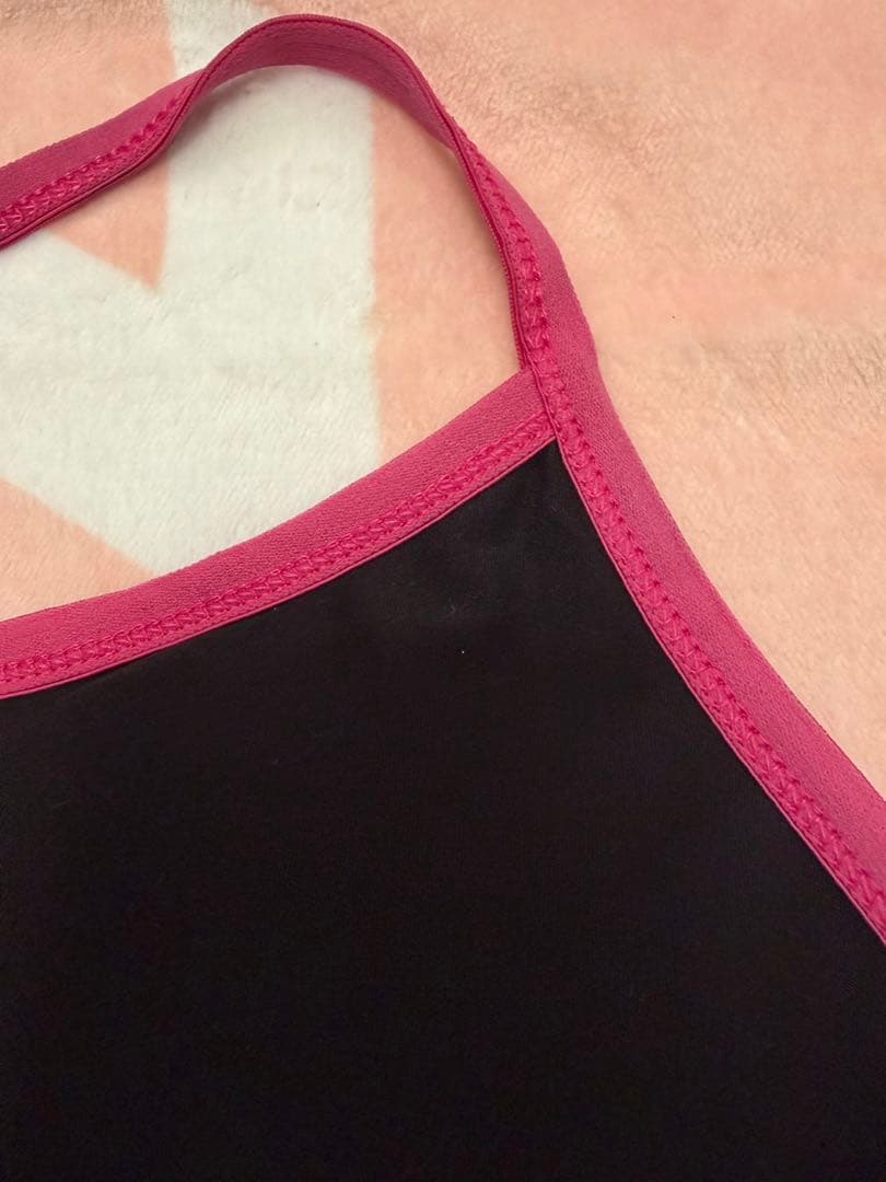 ジャザサイズ レギンス 上下 セット③黒 ピンクロゴ Jazzercise - メルカリ