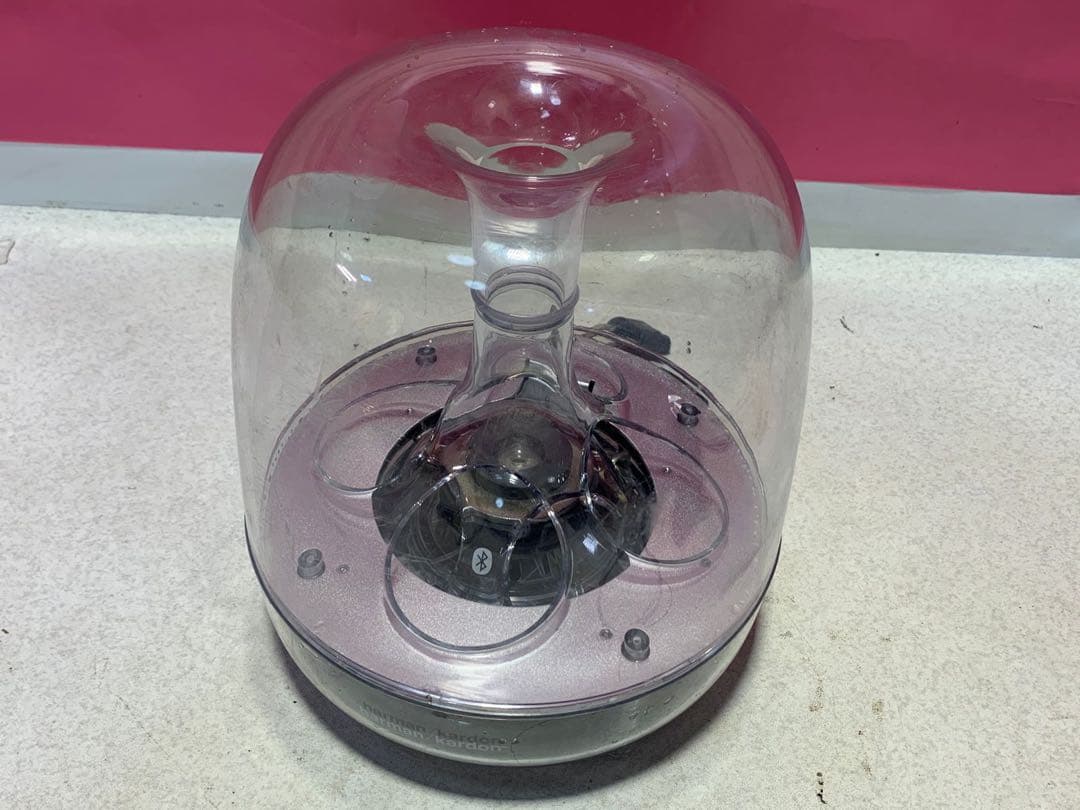 harman kardon aura studio ハーマンカードン　動作未確認 ハーマンカードン、透明ドームが特徴の「Aura Studio」最新モデル登場