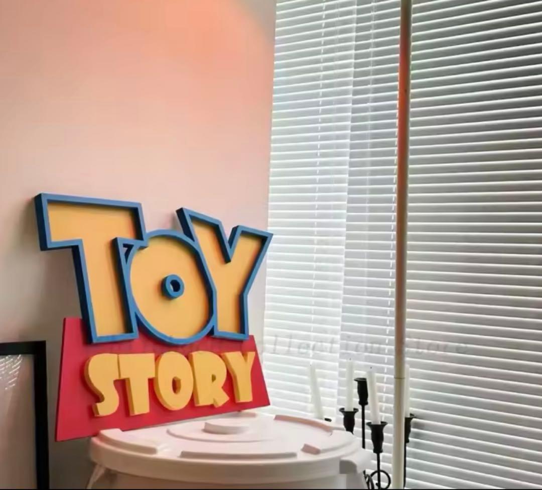 トイストーリー ロゴ サイン TOY STORY 立体看板 - メルカリ