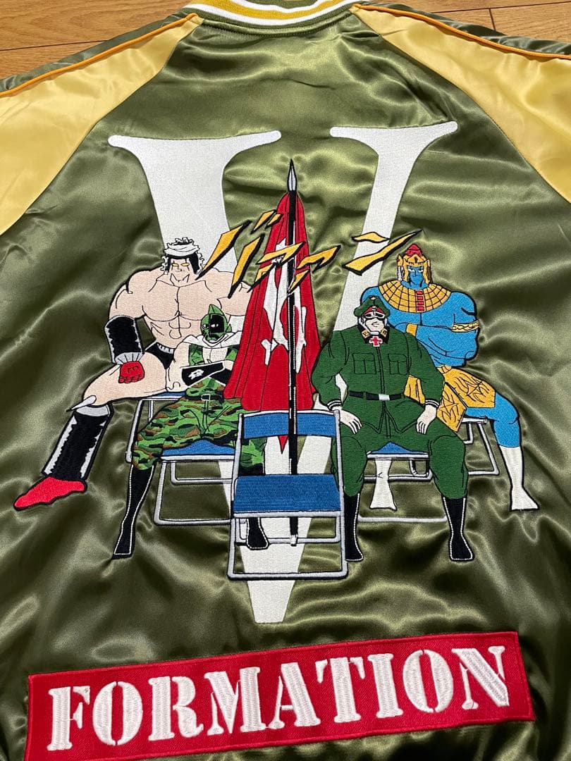 キン肉マン ソルジャーチーム スカジャン リバーシブル Mサイズ - メルカリ