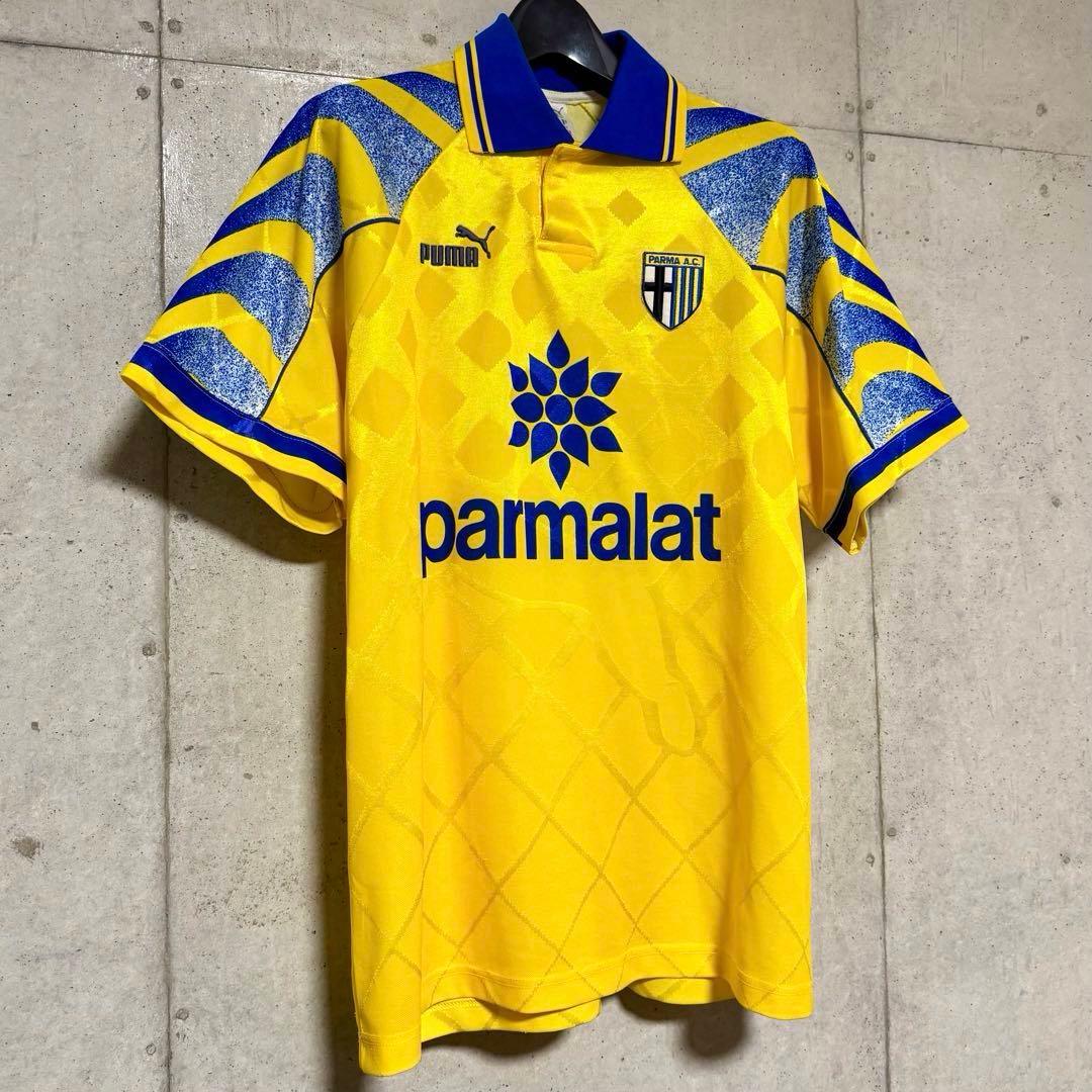 当時物/希少】95/96 パルマAC ♯10 ゾラ【Mサイズ】アウェイ - メルカリ