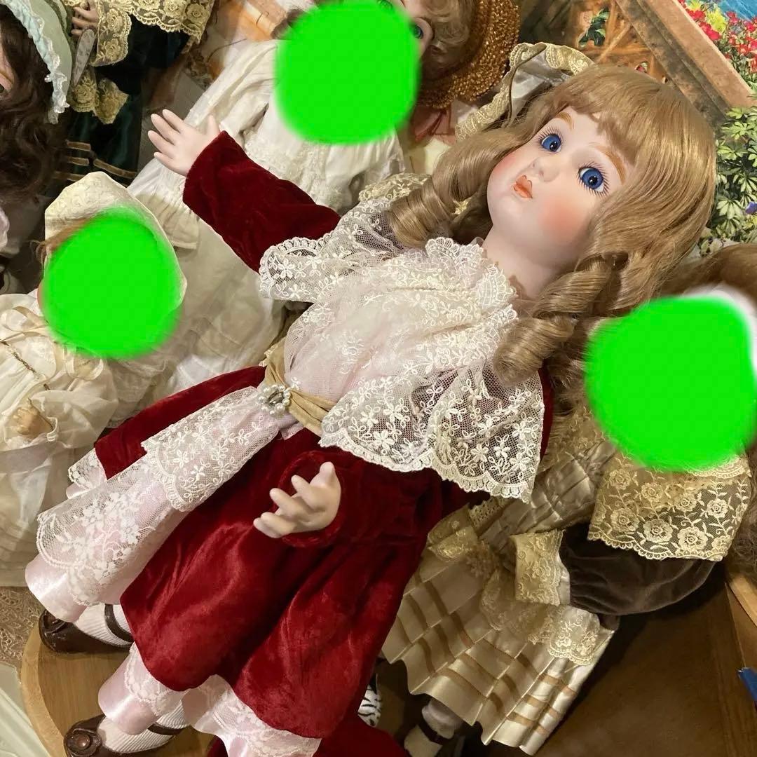 ビスクドール アンティーク、スタイナーリプロ 58㌢ - メルカリ