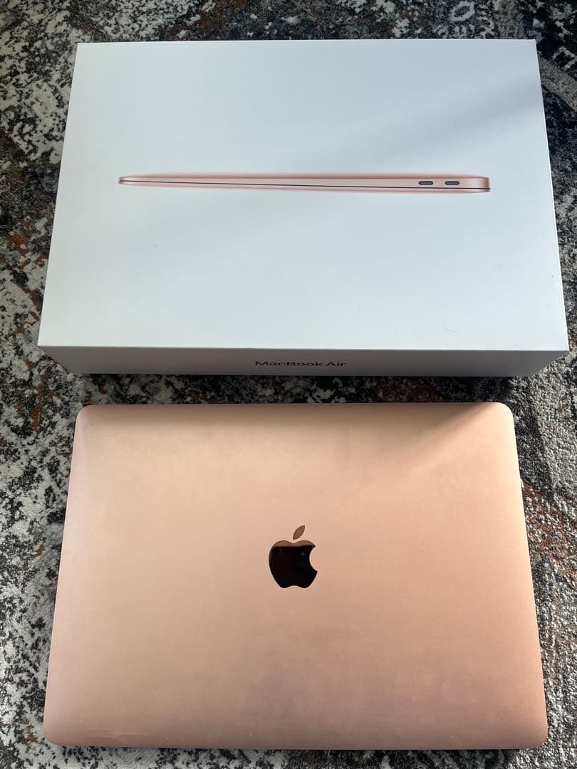 Apple MacBook Air ローズゴールド 本体 中古 - メルカリ