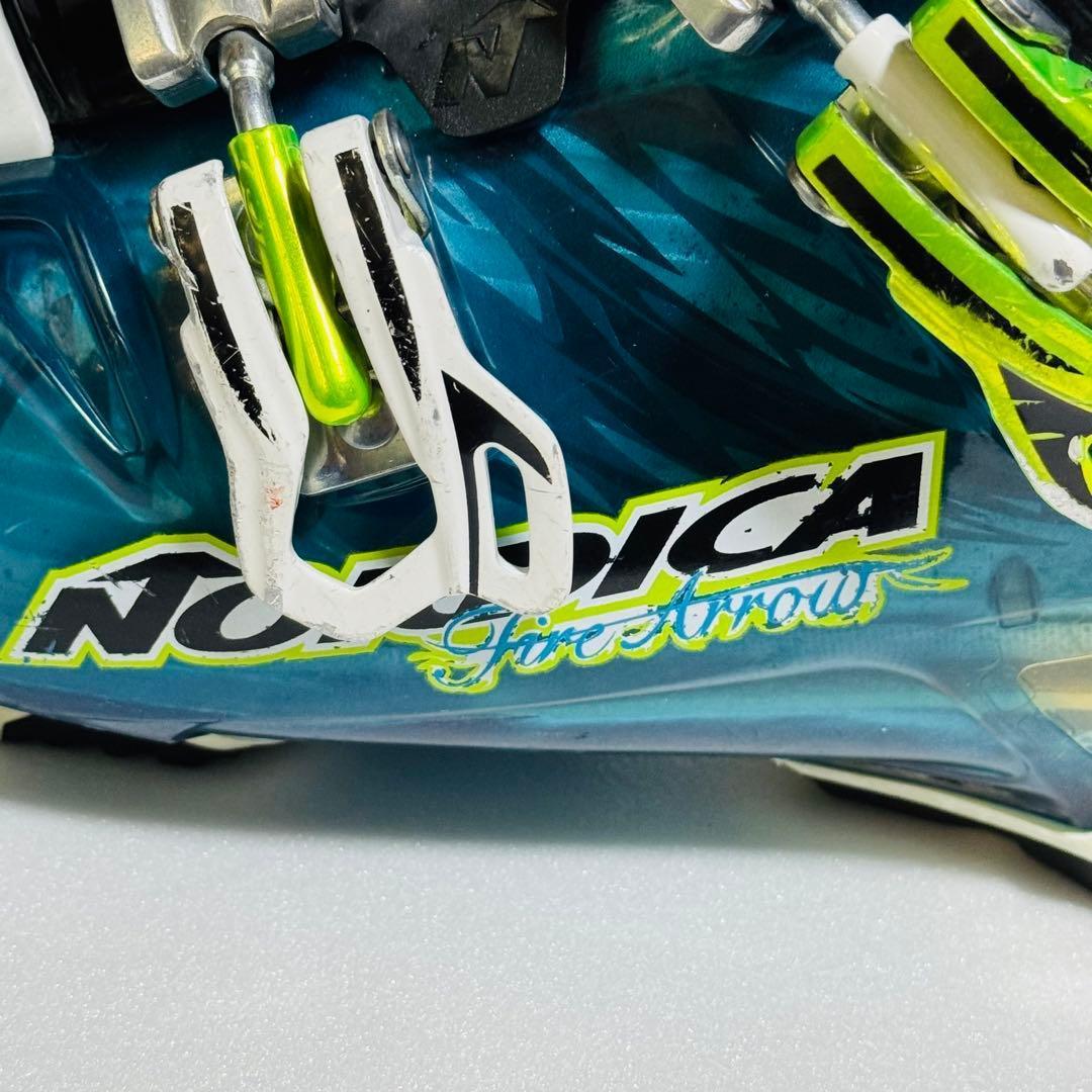 スキーブーツ25.5cmNORDICA FIRE ARROW F2青色水色格安 - メルカリ