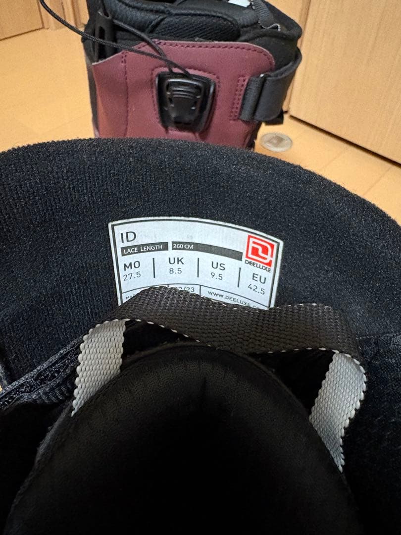【値下げ】DEELUXE ID 27.5cm スノーボードブーツ