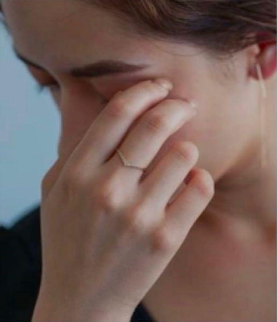 PAS TIERRA Briller K10 ダイヤ 0.04ct リング