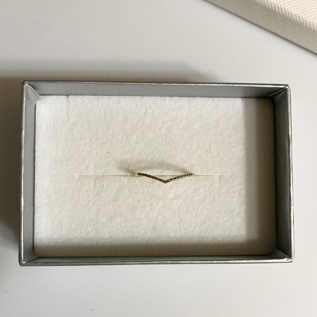 PAS TIERRA Briller K10 ダイヤ 0.04ct リング