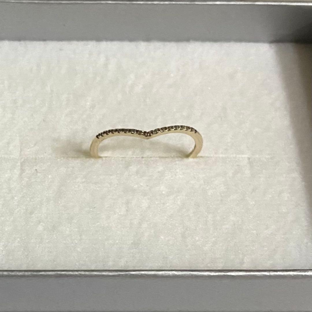 PAS TIERRA Briller K10 ダイヤ 0.04ct リング