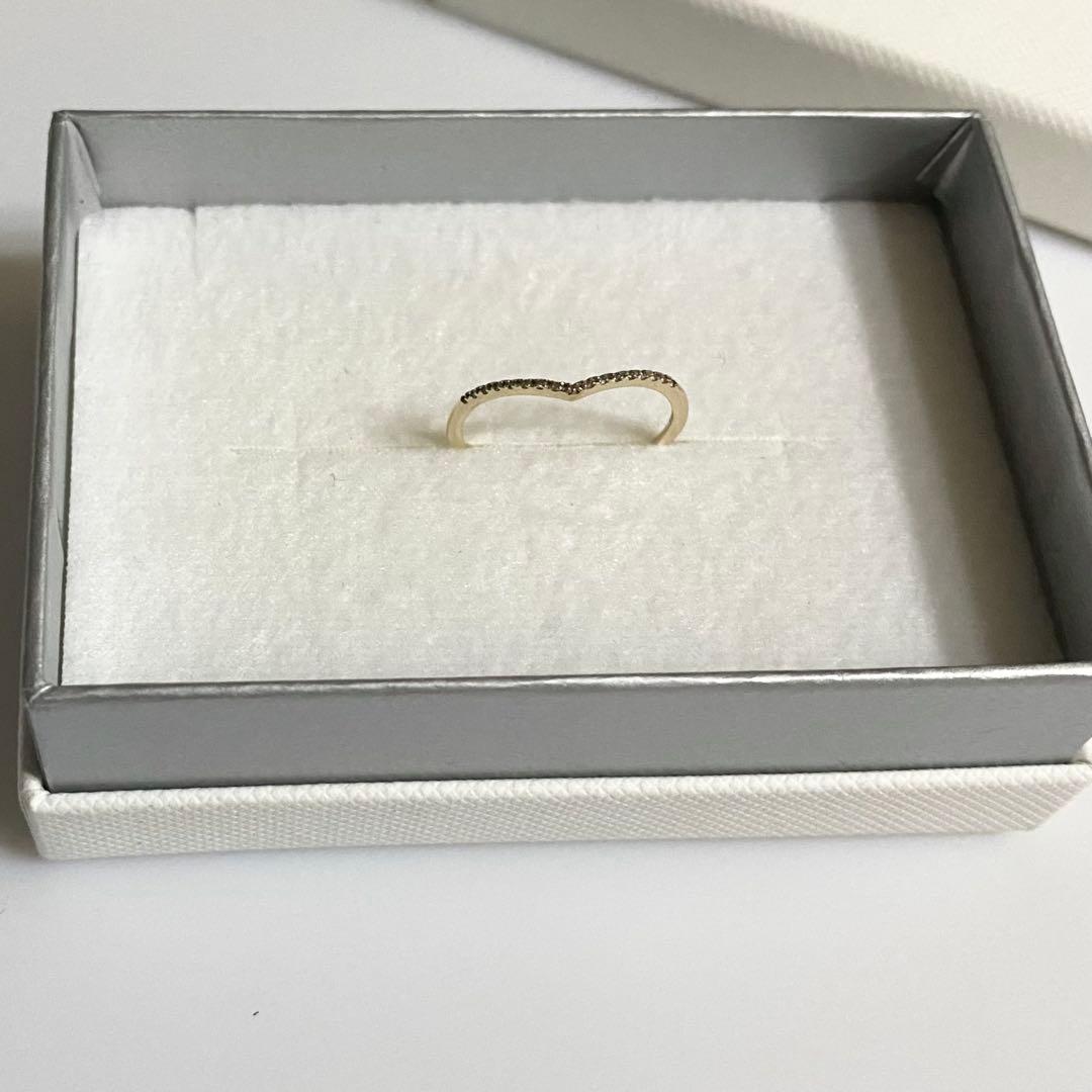 PAS TIERRA Briller K10 ダイヤ 0.04ct リング