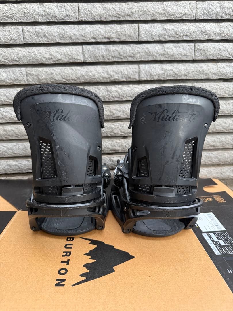 BURTON マラビータ スノーボード ビンディングMサイズ - メルカリ