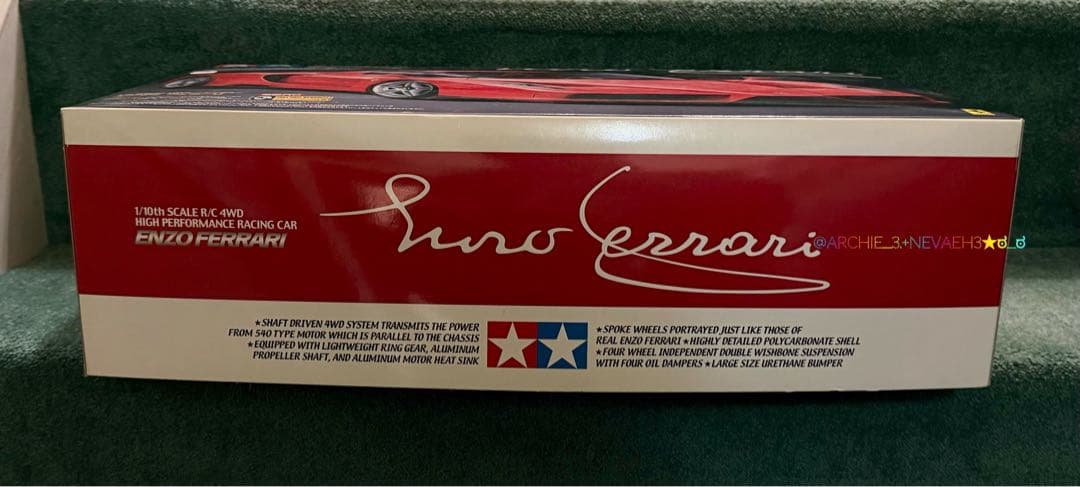 期間限定値下げ中★未組み立て●タミヤ★エンツォ・フェラーリ 1/10スケール