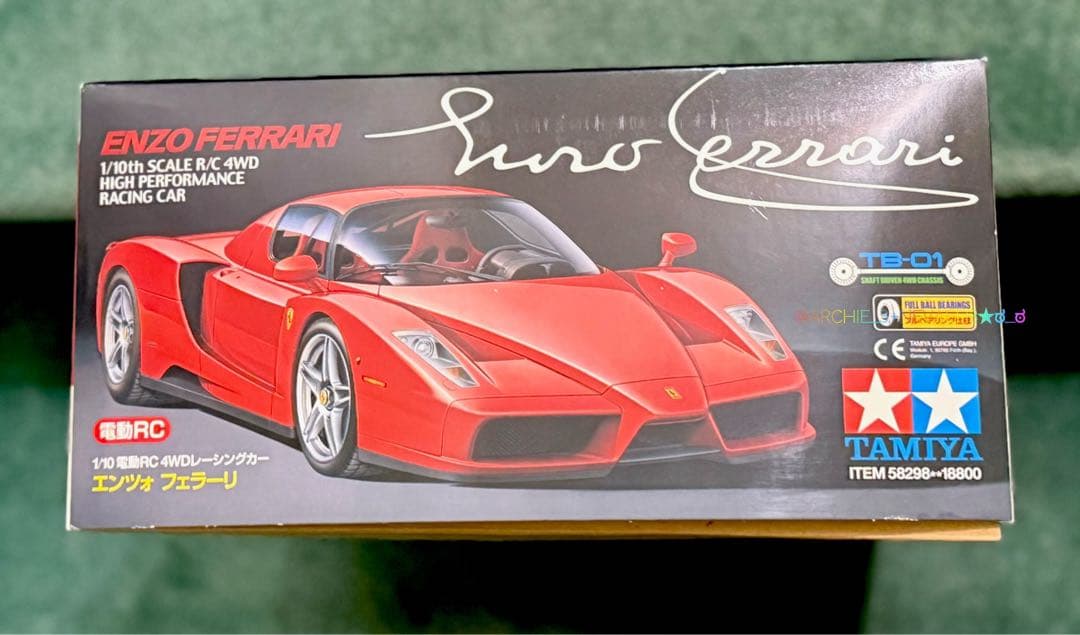 期間限定値下げ中★未組み立て●タミヤ★エンツォ・フェラーリ 1/10スケール