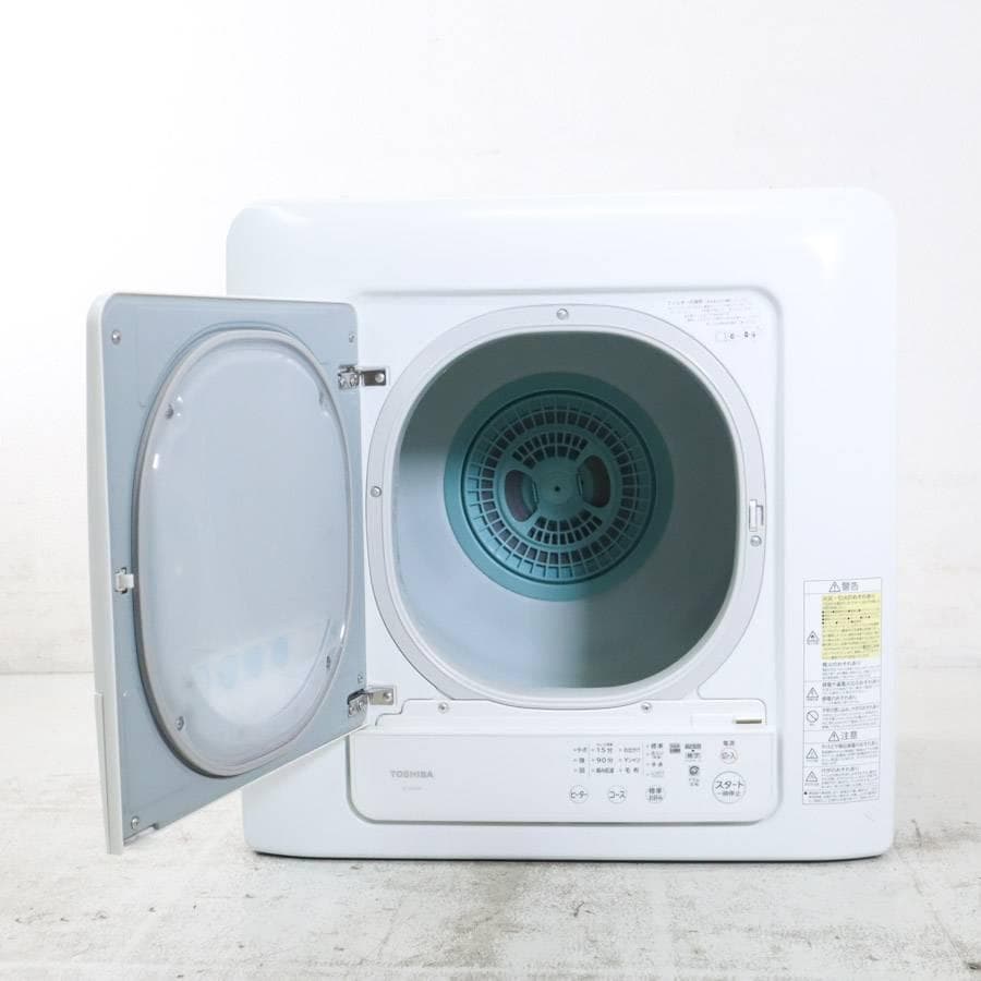 動作品 6.0kg 東芝 ED-608 衣類乾燥機 花粉フィルター搭載