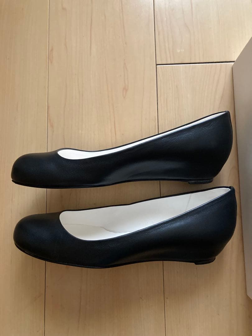 24.5cm BEAUTIFUL SHOES 黒 ローヒール