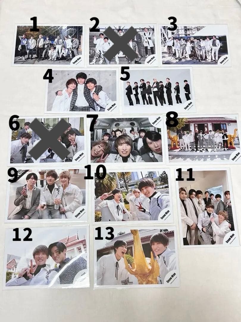  Man 集合•混合 公式写真 201枚まとめ売り