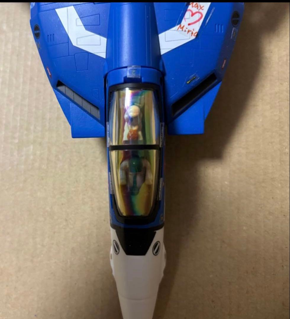 やまと　1/60 完全変形　VF-1D バルキリー マックス機　マクロス