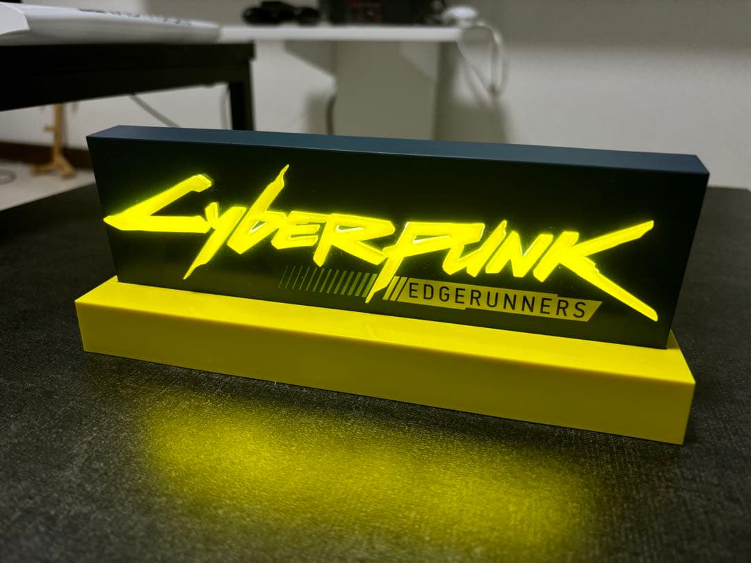 Cyberpunk 2077 サイバーパンクエッジランナーズ ロゴライト - メルカリ