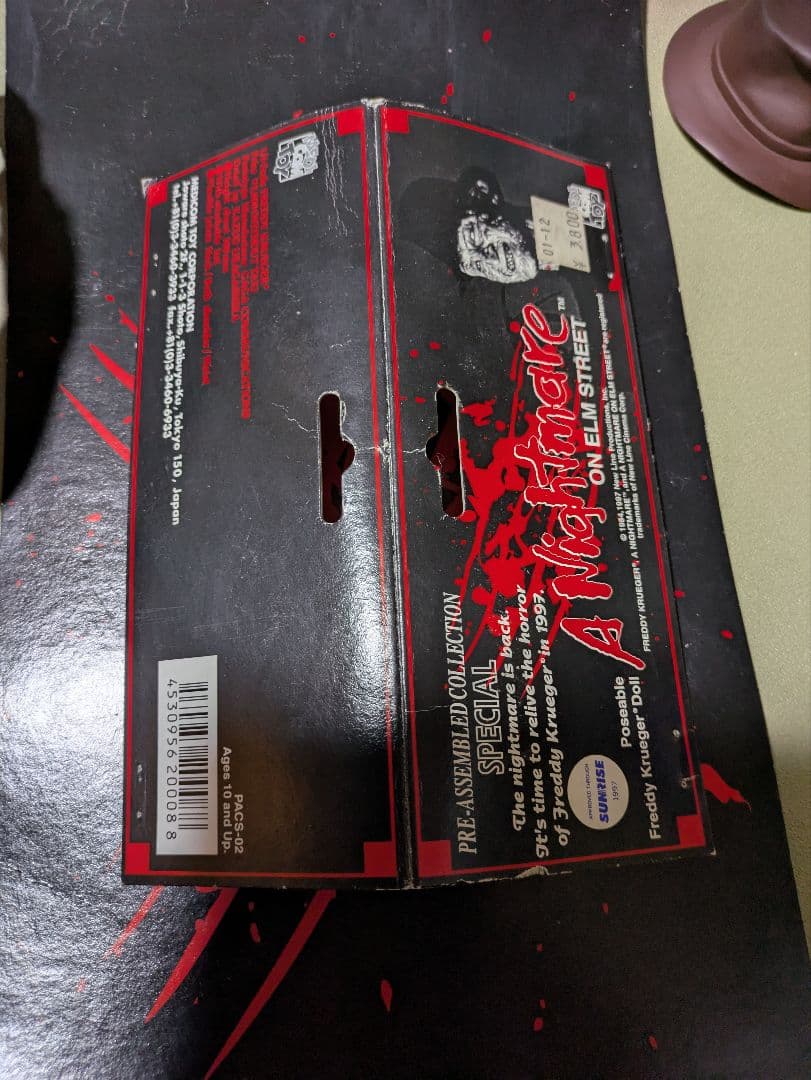 エルム街の悪夢　フレディクルーガー　ソフビ　フィギュア　１３日の金曜日