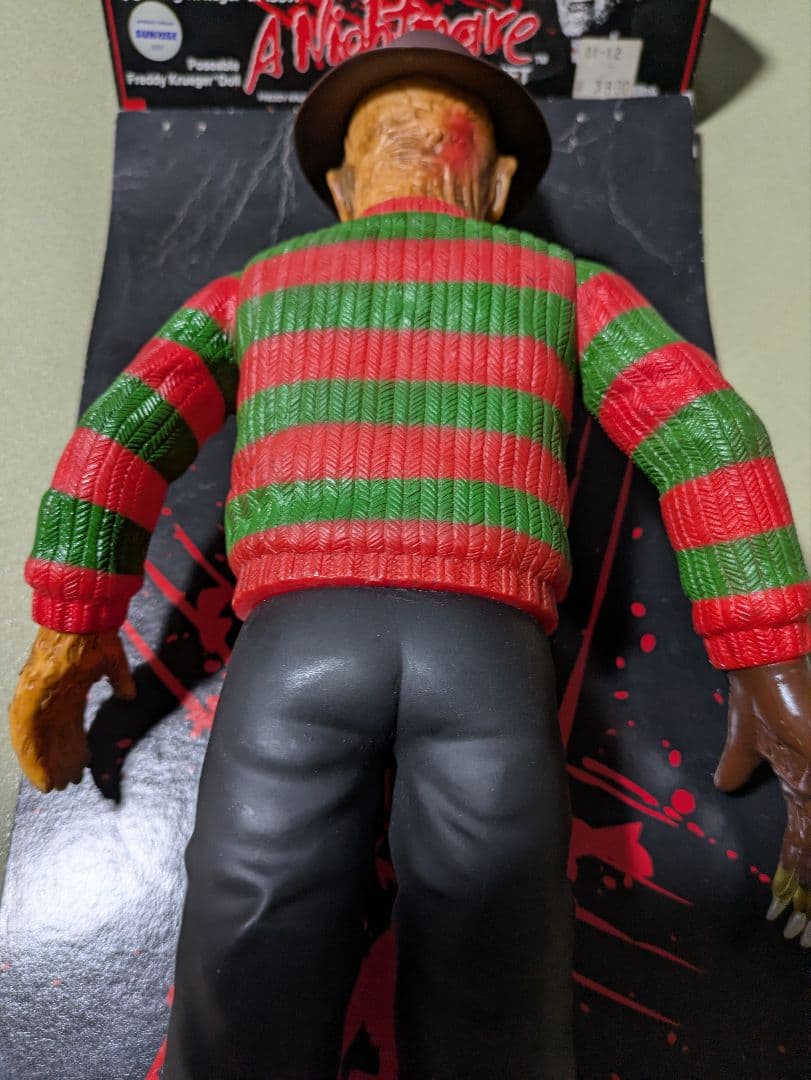 エルム街の悪夢　フレディクルーガー　ソフビ　フィギュア　１３日の金曜日