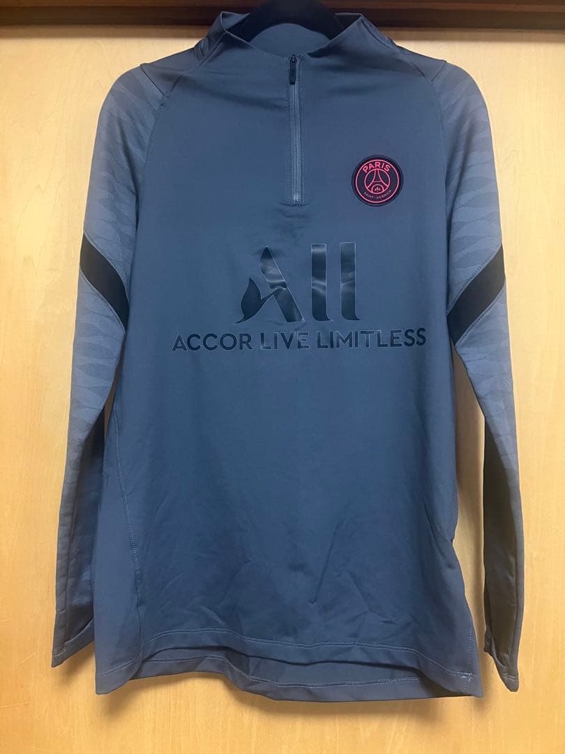 【美品】Nike PSG 20/21 トレーニングウェア上下 PSG Tech pro navy presentation soccer tracksuit 2020/21 - Nike