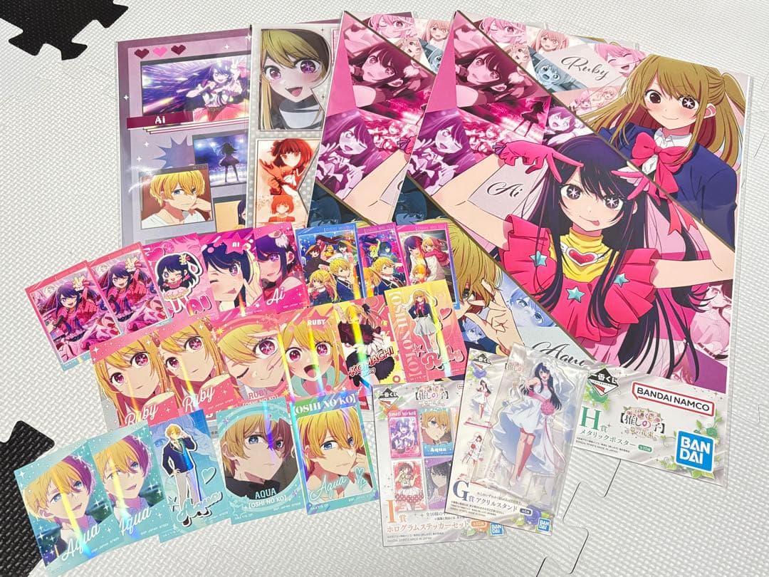 一番くじ　 【推しの子】～夢の花束～　A賞 アイ セット　アクリルスタンド