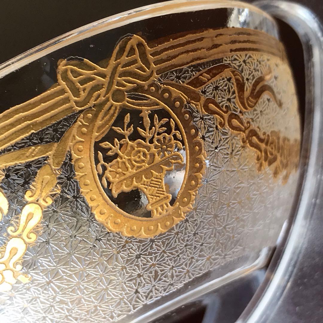 素敵な☆オールドサンルイSt LouisサフォSaphoクリスタル石鹸入れ