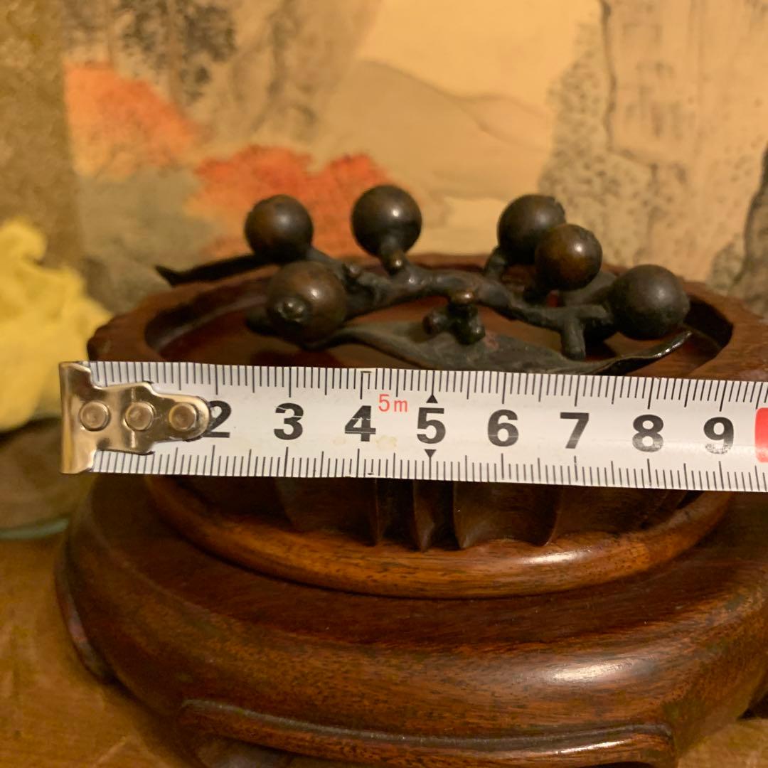 佐渡名工□三代本間琢斎 造 枇杷筆架 共箱 215 - メルカリ