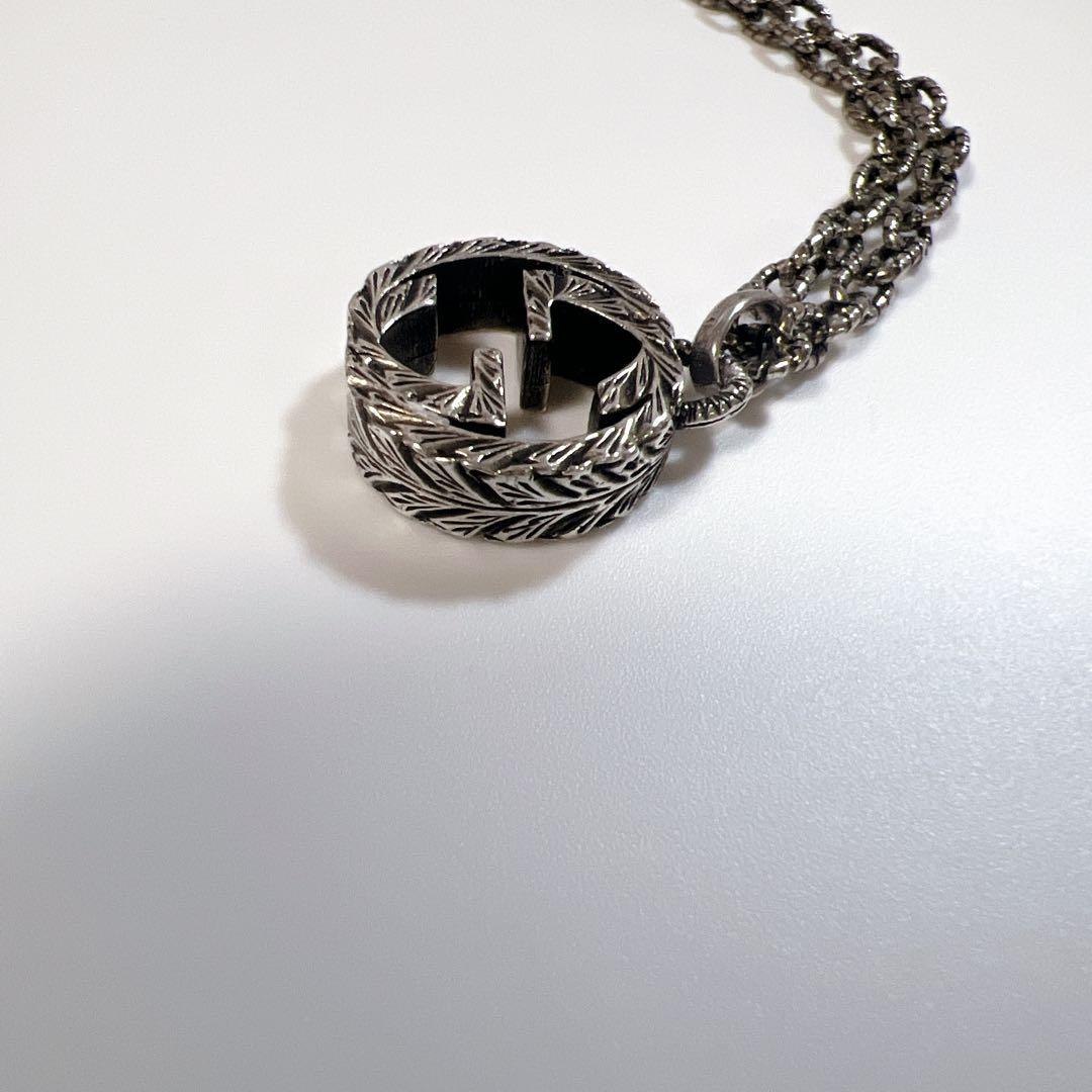 《専用》一級品 GUCCI ネックレス インターロッキング アラベスク ラージ