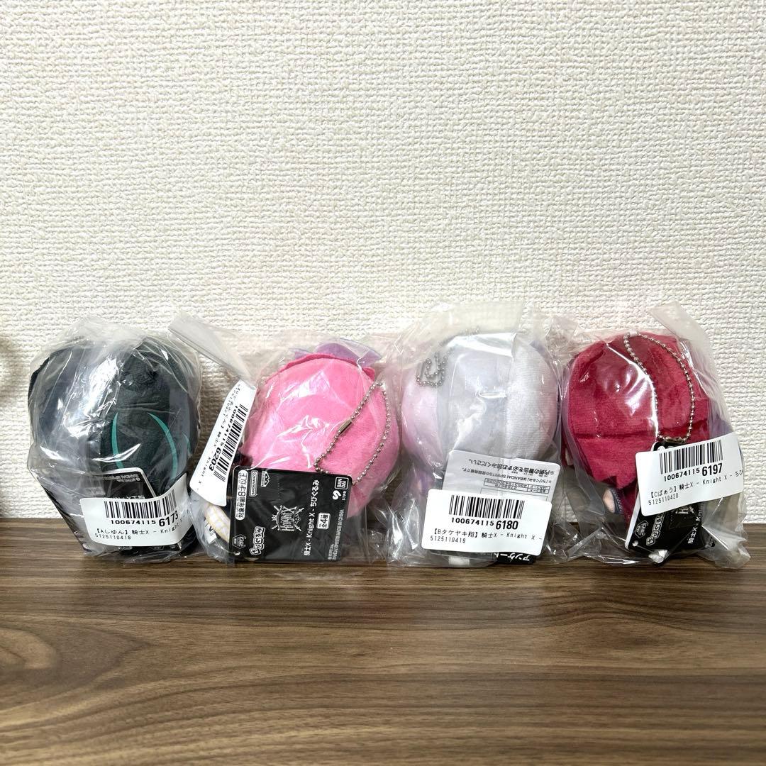 銀*ン様 騎士X Knight X ちびぐるみ ぬいぐるみ マスコット 全4種類
