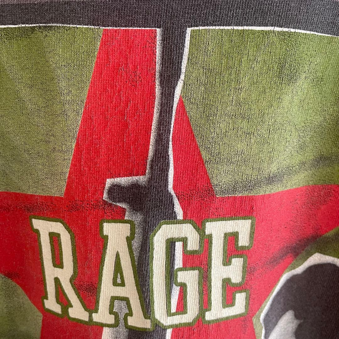 レイジアゲインストザマシーン☆バンドTシャツ☆バンT☆00s☆グレー☆XLサイズ