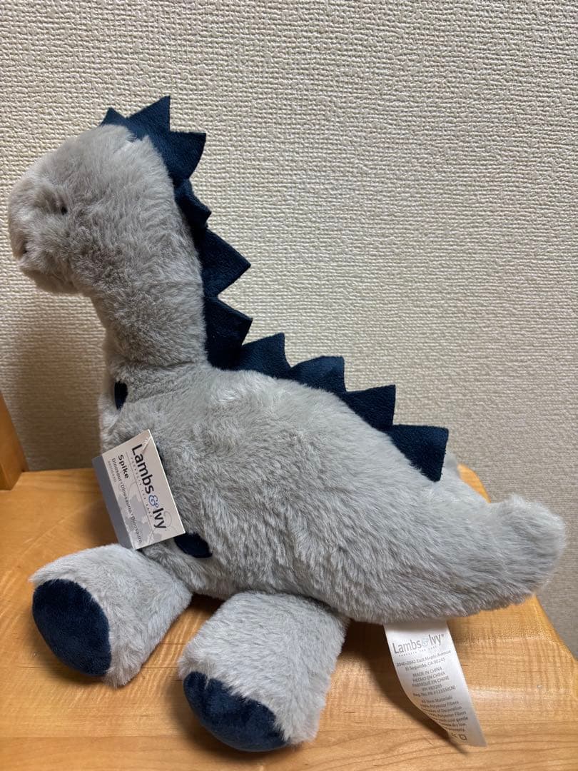 【未使用】タグ付き　ブラキオサウルス　恐竜　ぬいぐるみ　人形