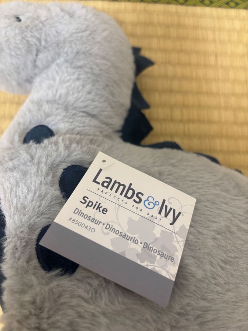 【未使用】タグ付き　ブラキオサウルス　恐竜　ぬいぐるみ　人形