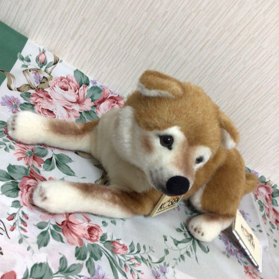 ケーセン　柴犬　伏せ　ぬいぐるみ KOSEN