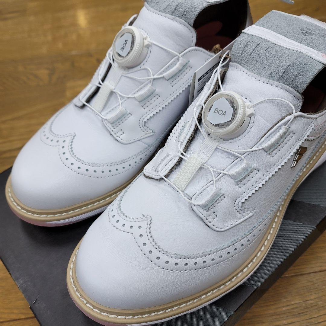 【未使用】アディダス レディース ゴルフシューズ MC87 ボア 23.5cm