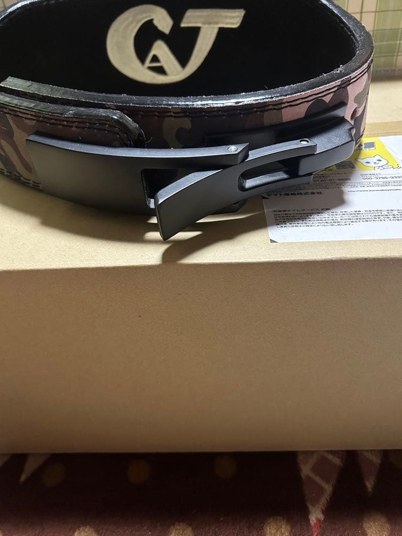 ジュラシック木澤 トレーニングベルト Mサイズ ピンク迷彩 - メルカリ