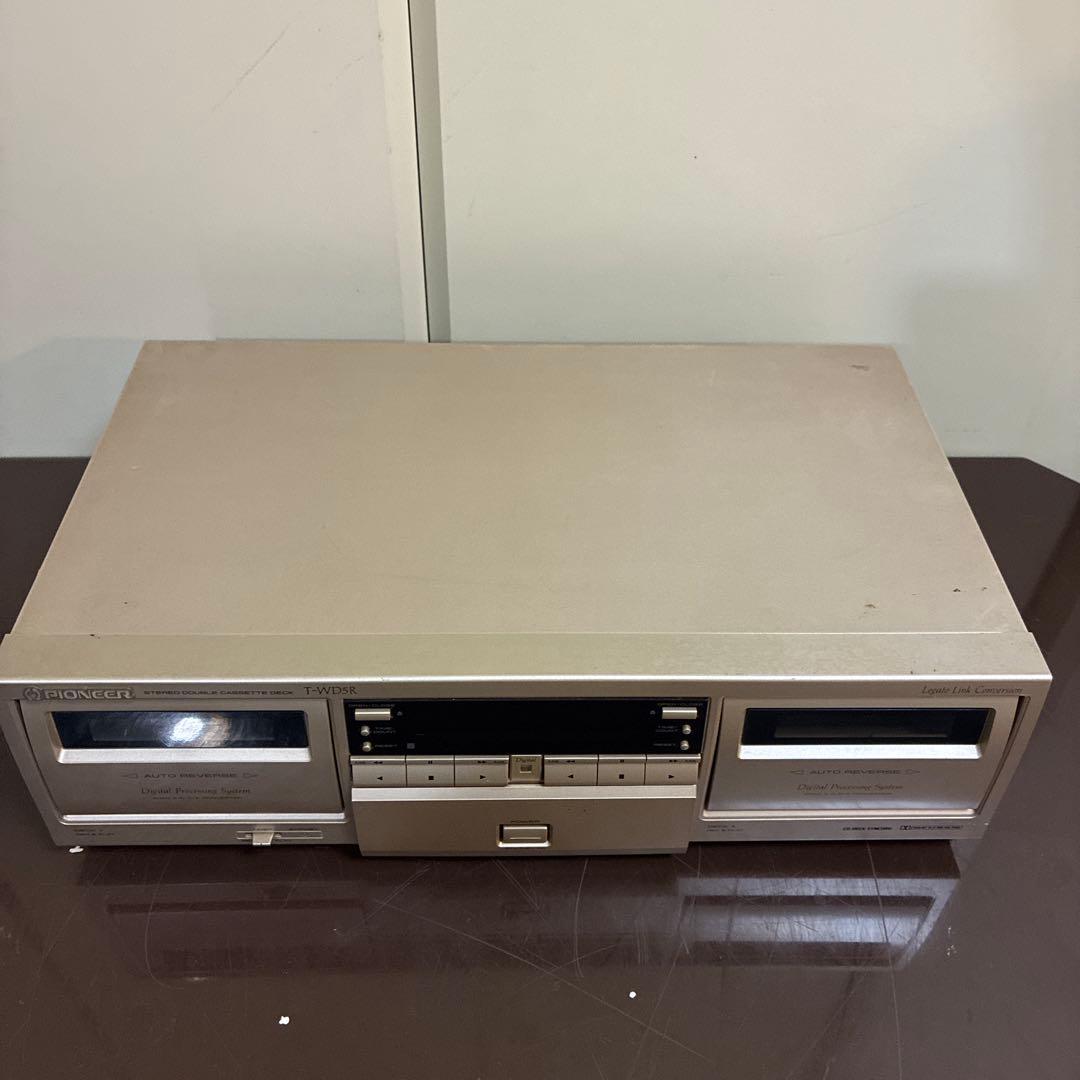 Pioneer T-WD5R ダブルカセットデッキ Pioneer T-WD5R ダブルカセットデッキ - メルカリ