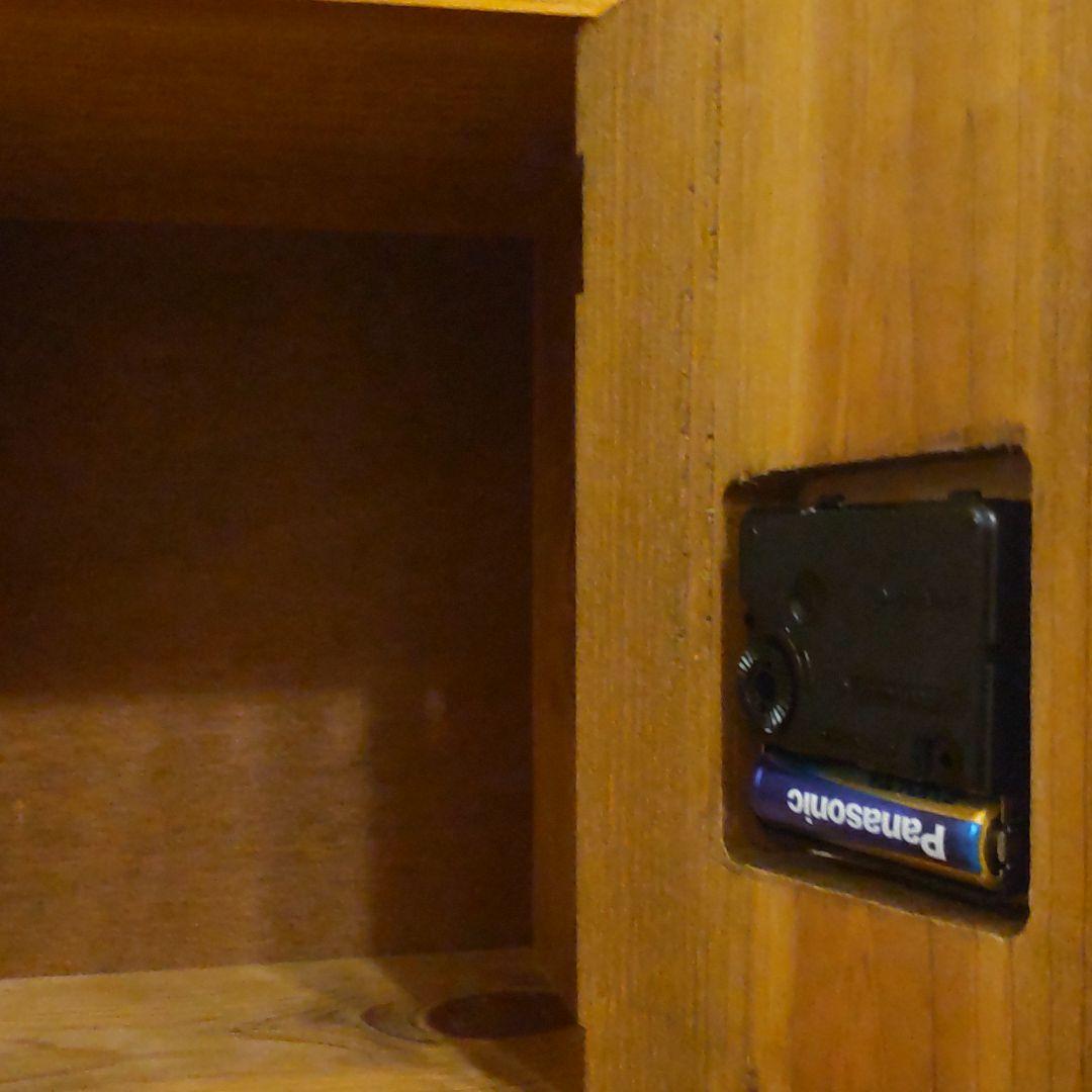 お値引可 カントリー アンファン アントステラ 電気スタンド 時計