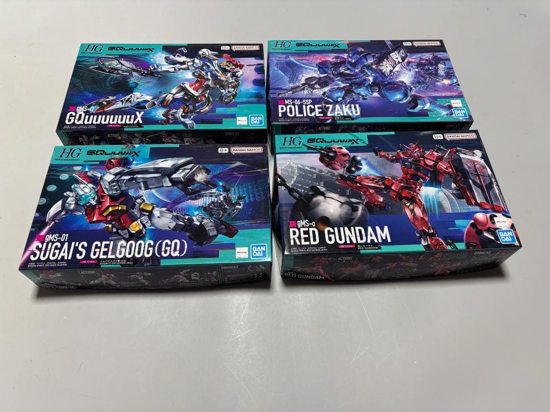 【ジークアクス10点】01ガンダム ザク ドム キャノン ギャン 軍警 ゲルググ