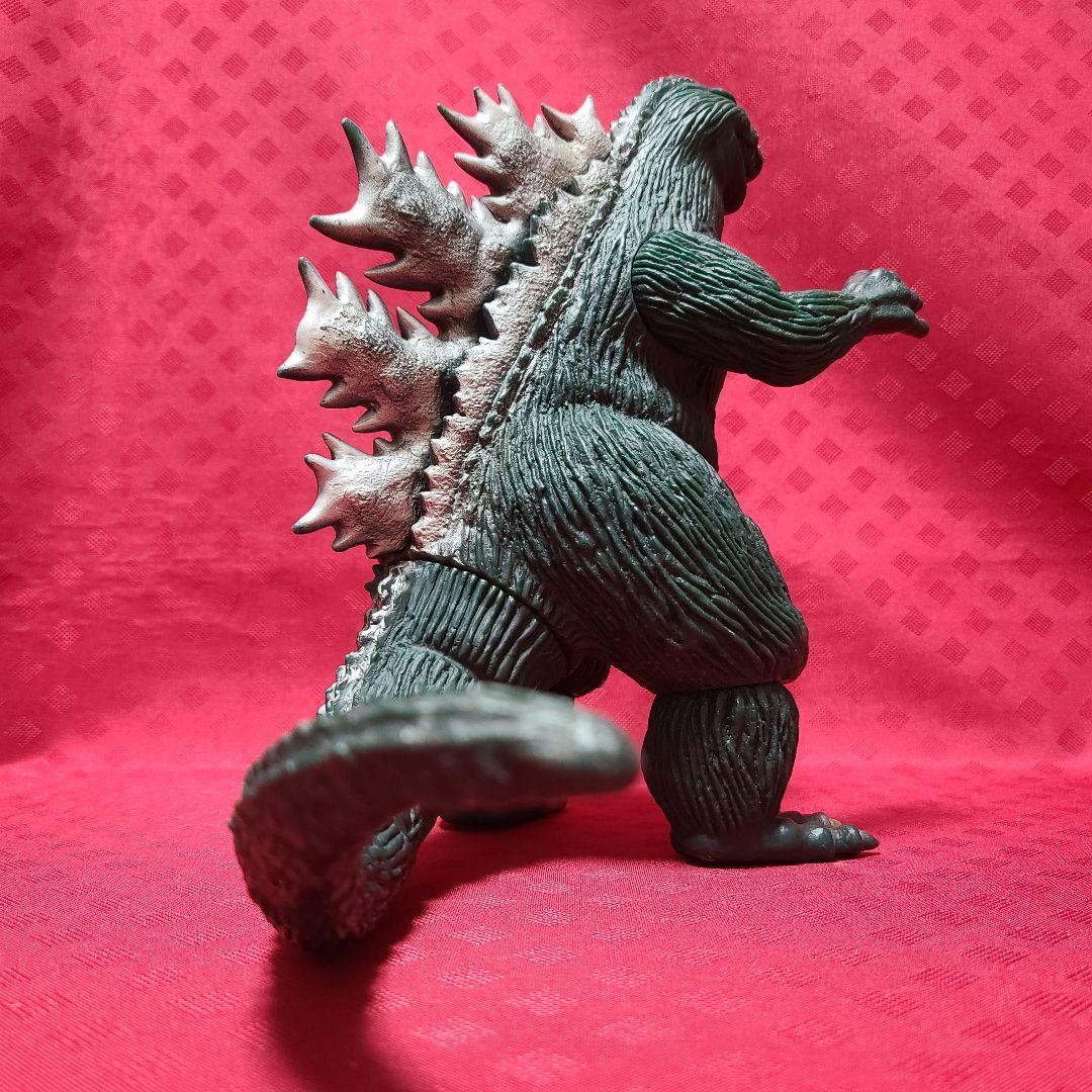 ジャンク】 バンダイ ゴジラ1962 キンゴジ ソフビ 1983年製 日本製