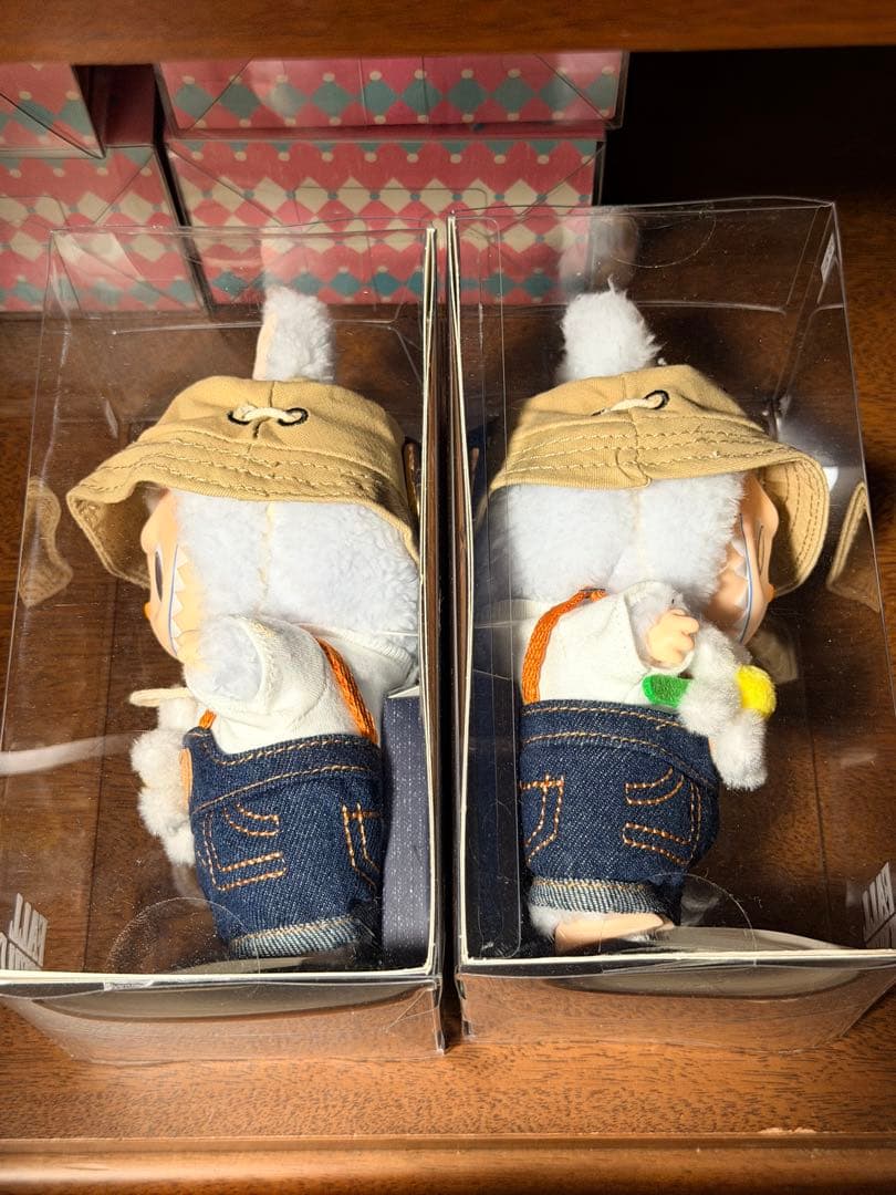 新品 POPMART ラブブ FALL IN WILD ぬいぐるみペンダント2個